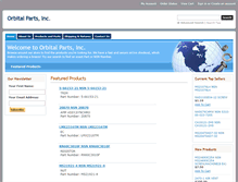 Tablet Screenshot of orbitalparts.com